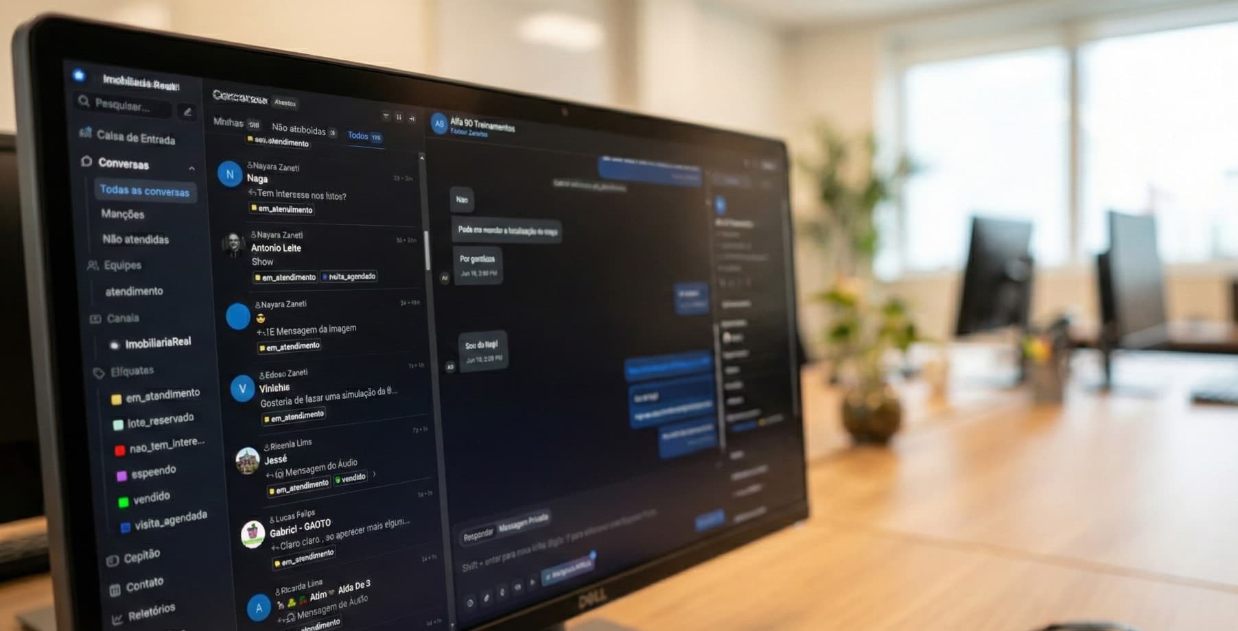Painel de Multi Atendimento